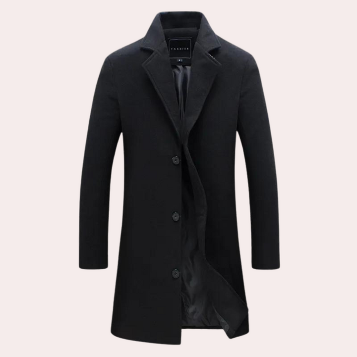 Men long coat - elegant style for every occasion