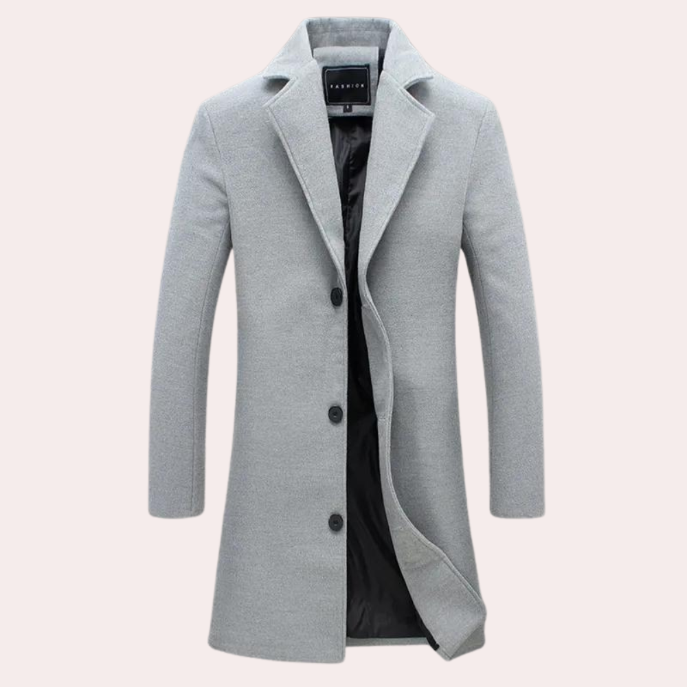 Men long coat - elegant style for every occasion