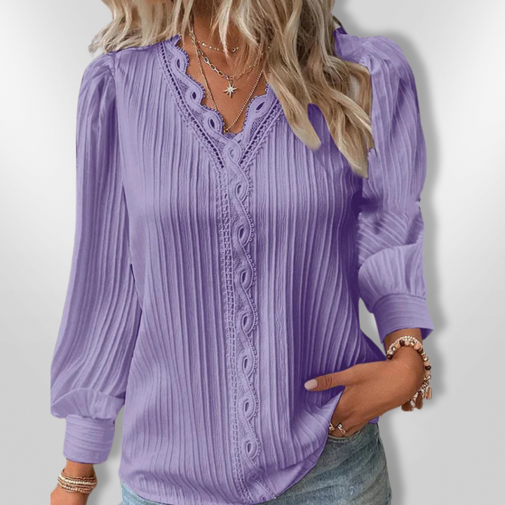 Elegant Long-sleeved Women&