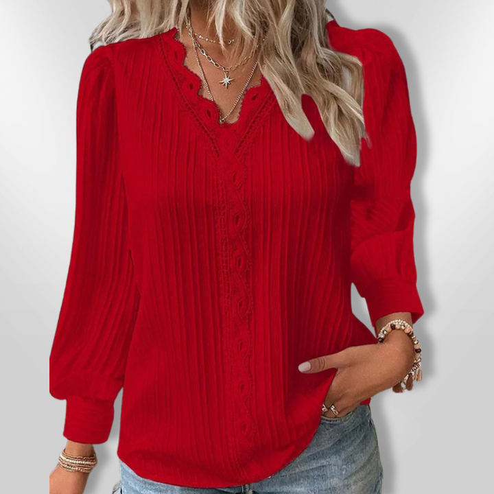 Elegant Long-sleeved Women&