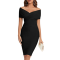 Women's Off-Shoulder Dress – Elegant and Comfortable