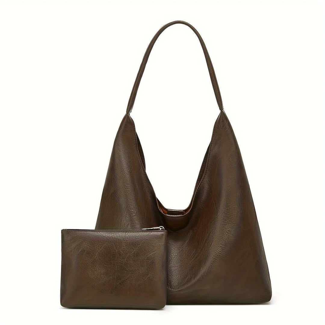 Retro Large Shoulder Bag for Women