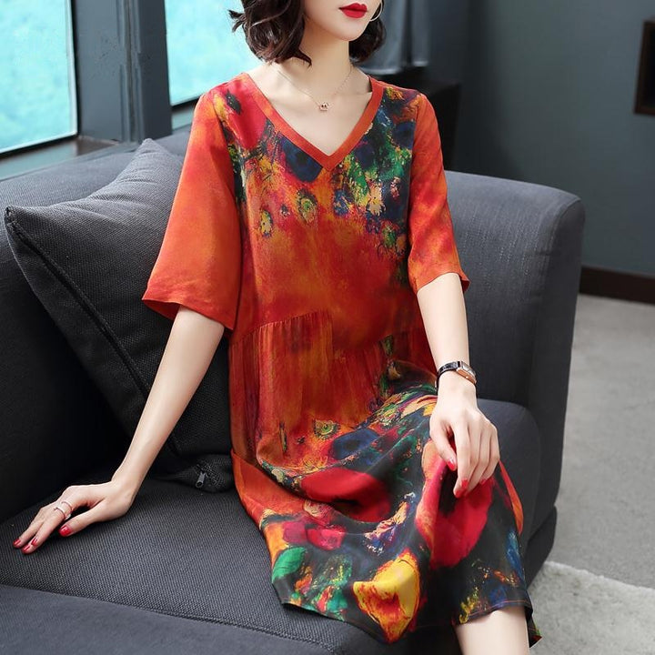 Elegant women dress in soft