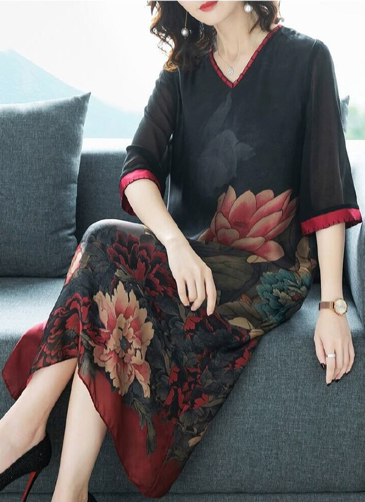 Elegant women dress in soft