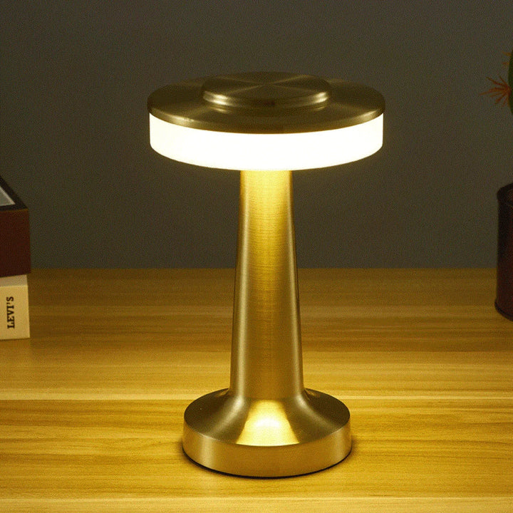 Elegant Wireless Table Lamp with Dimmable Light