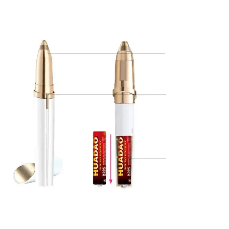 Electric öyenbrynstrimmer for women