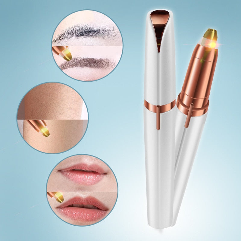 Electric öyenbrynstrimmer for women