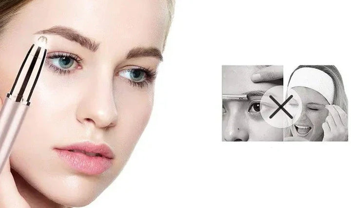 Electric öyenbrynstrimmer for women