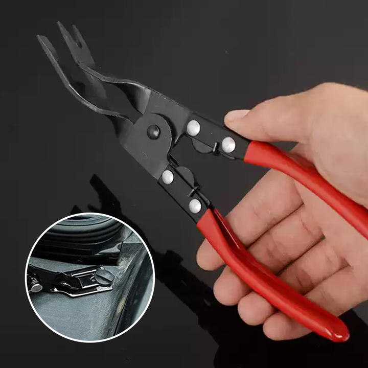 Plastic nail pliers with ergonomic grip - Easy removal