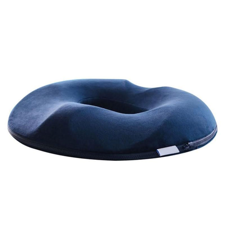 Ergonomic seat pillow for optimum sit position and long permanent comfort