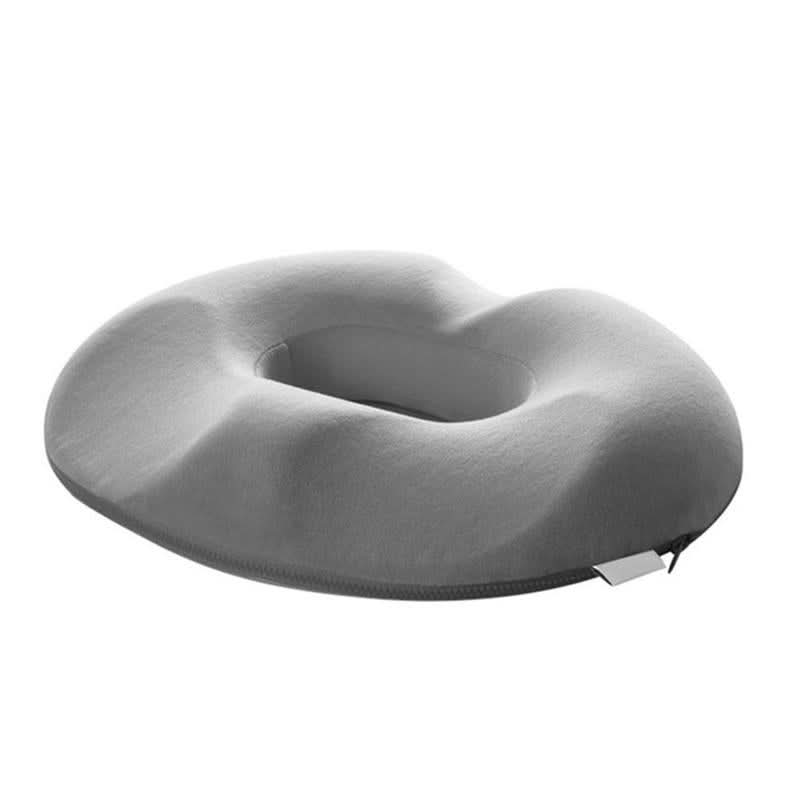 Ergonomic seat pillow for optimum sit position and long permanent comfort