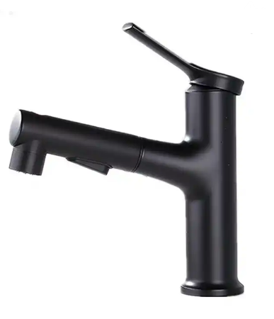Ettgreps bathtub tap with uttrekk carried shower for easy usage