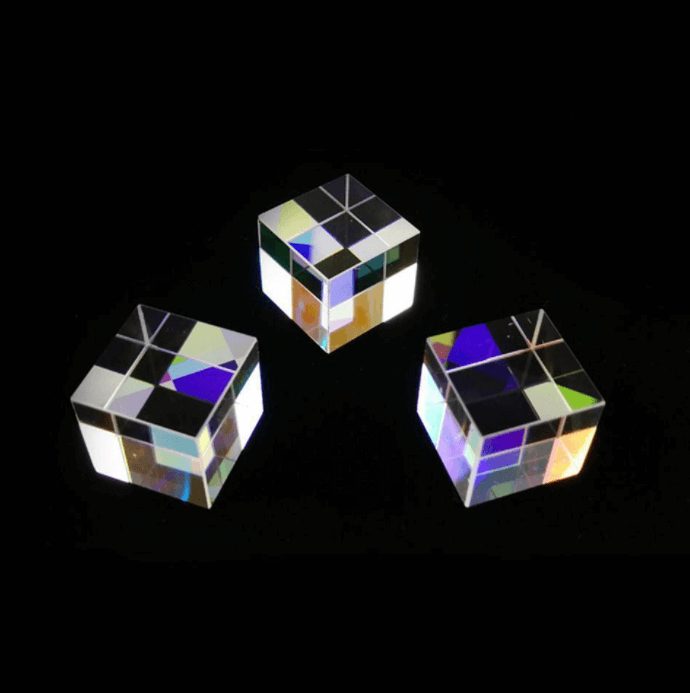 Color Optical Prism Cube
