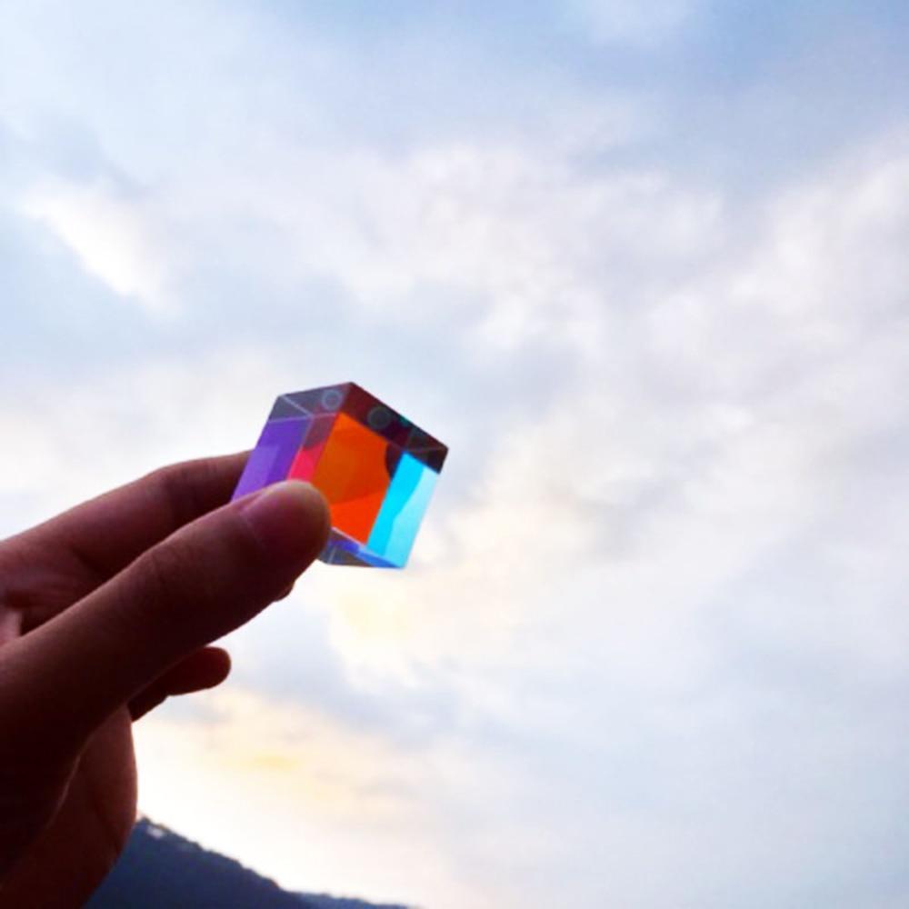 Color Optical Prism Cube