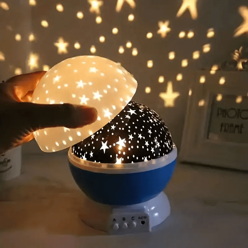 Children one brightly-coloured stjerneprojektor night lamp with usb-charging