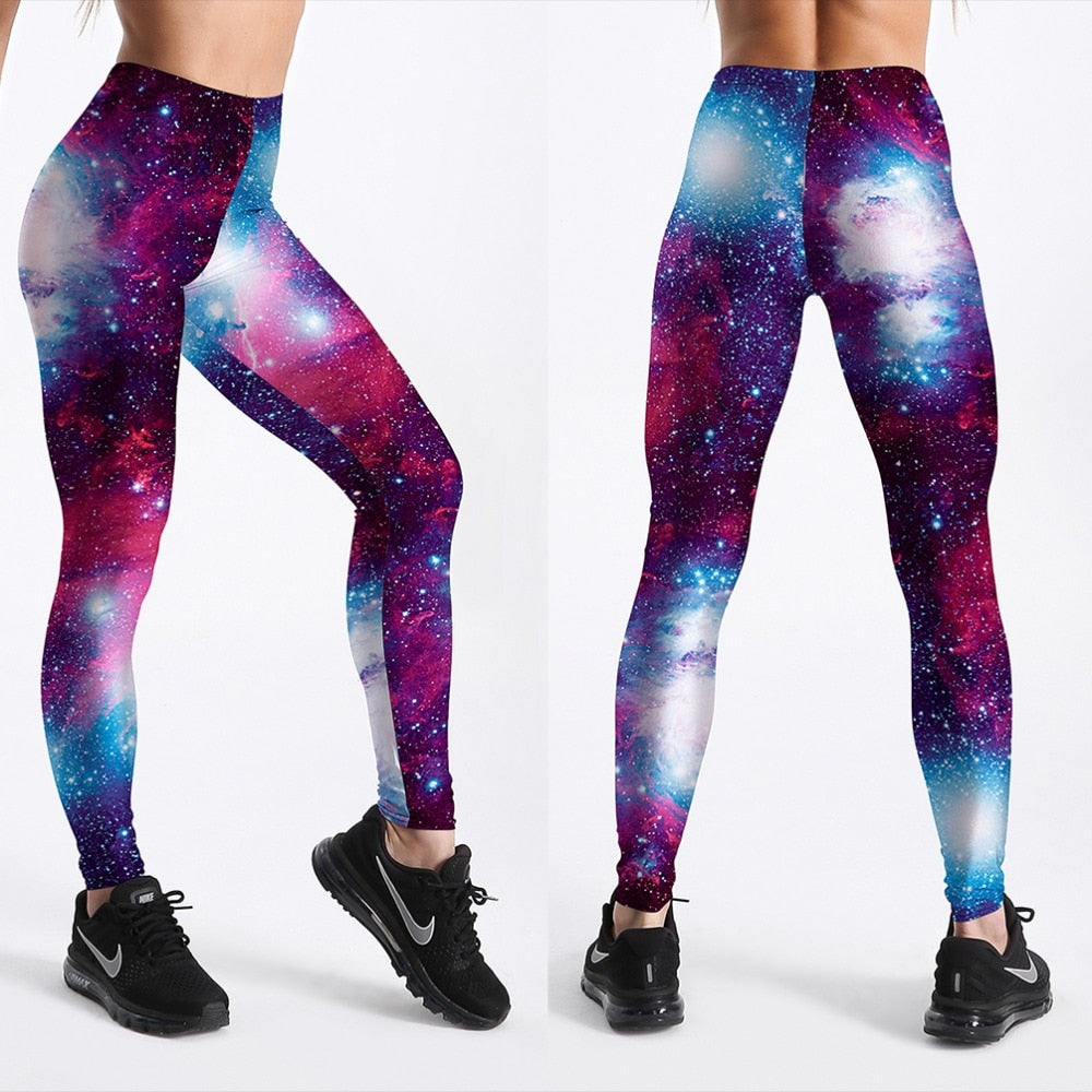Women 3D Galaxy Leggings – Explore Kosmisk Style