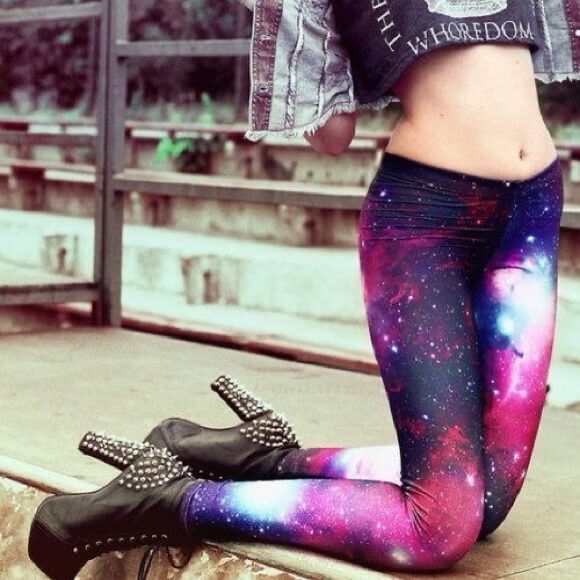 Women 3D Galaxy Leggings – Explore Kosmisk Style