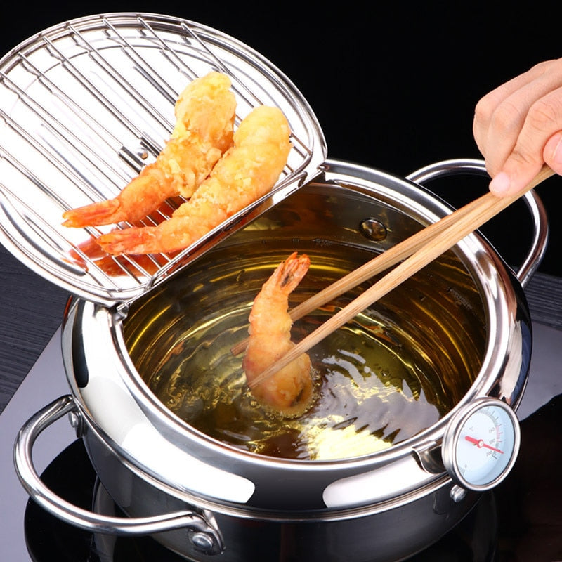 Stainless Steel Deep Fryer with Thermostat