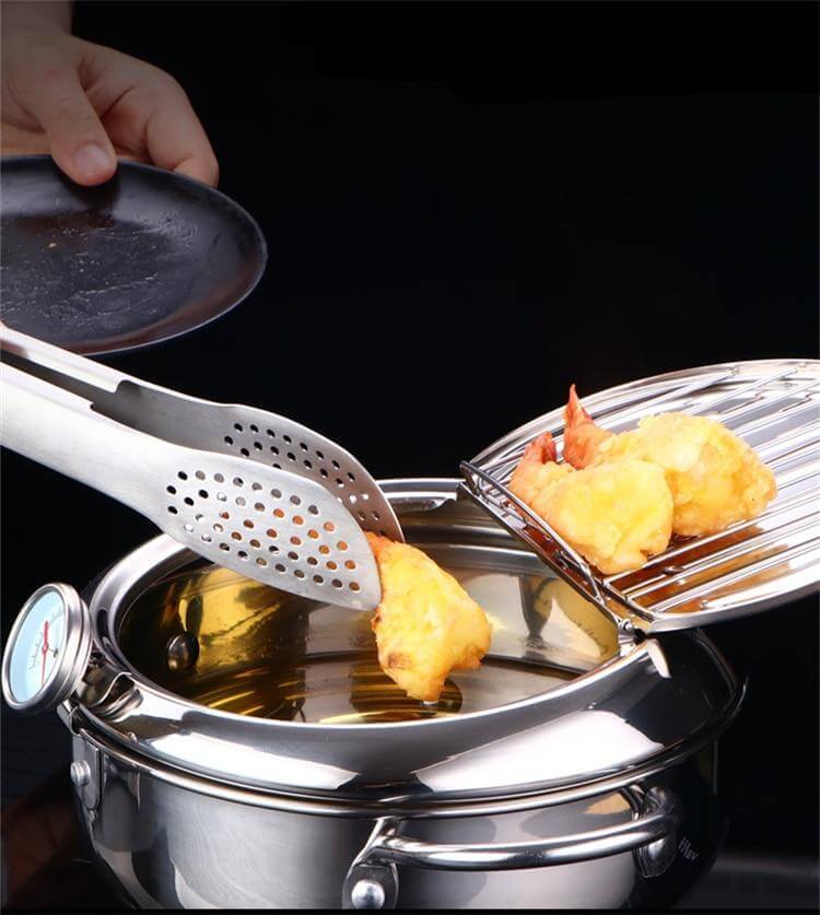 Stainless Steel Deep Fryer with Thermostat