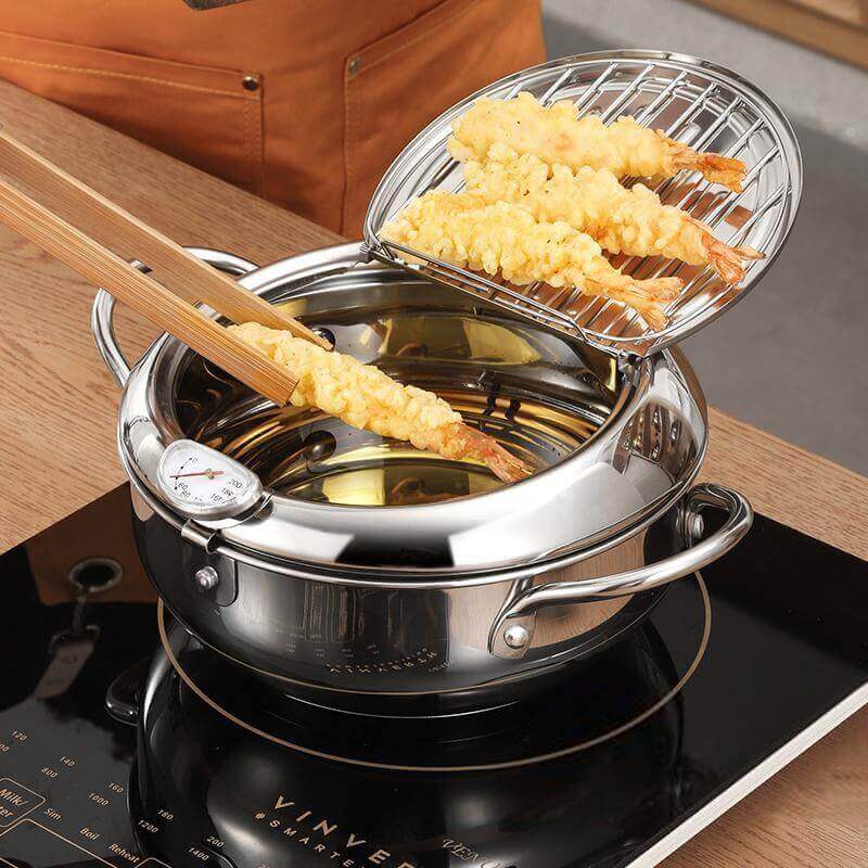 Stainless Steel Deep Fryer with Thermostat