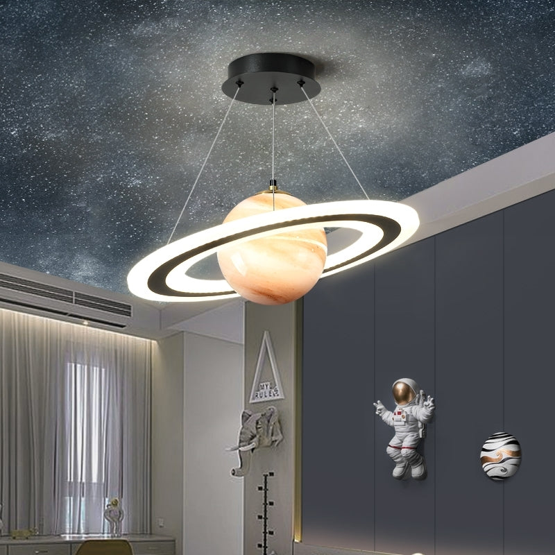 Modern suffered pendulum lamp - futu risk floor design