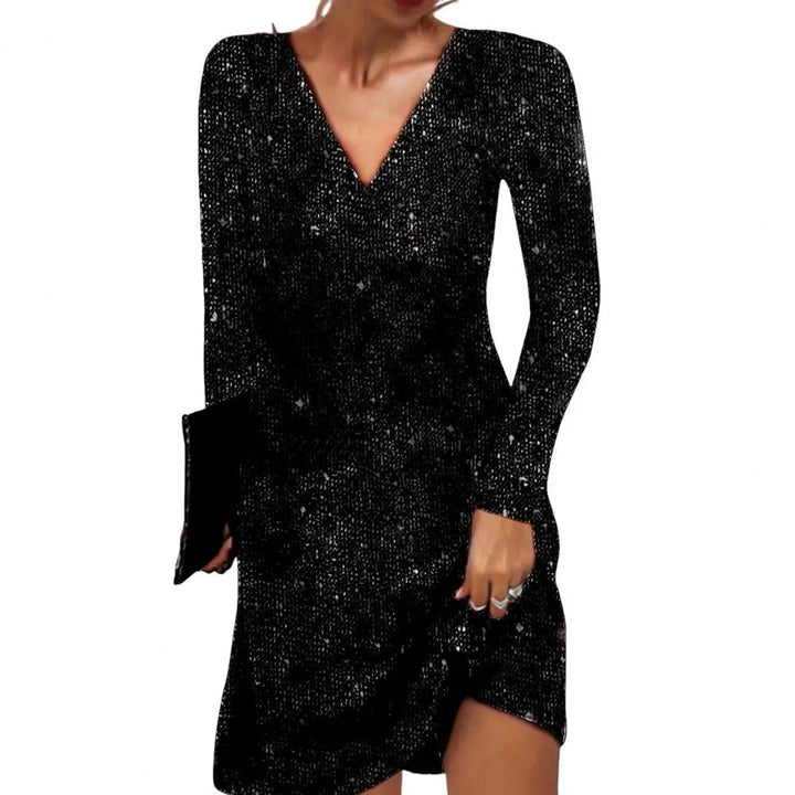 Woman Paljett Mini dress – Glamorös Feststil