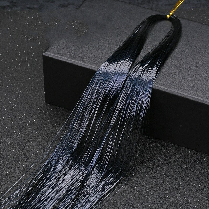 Sparkling Tinsel Hair Extension for Relaxed Style