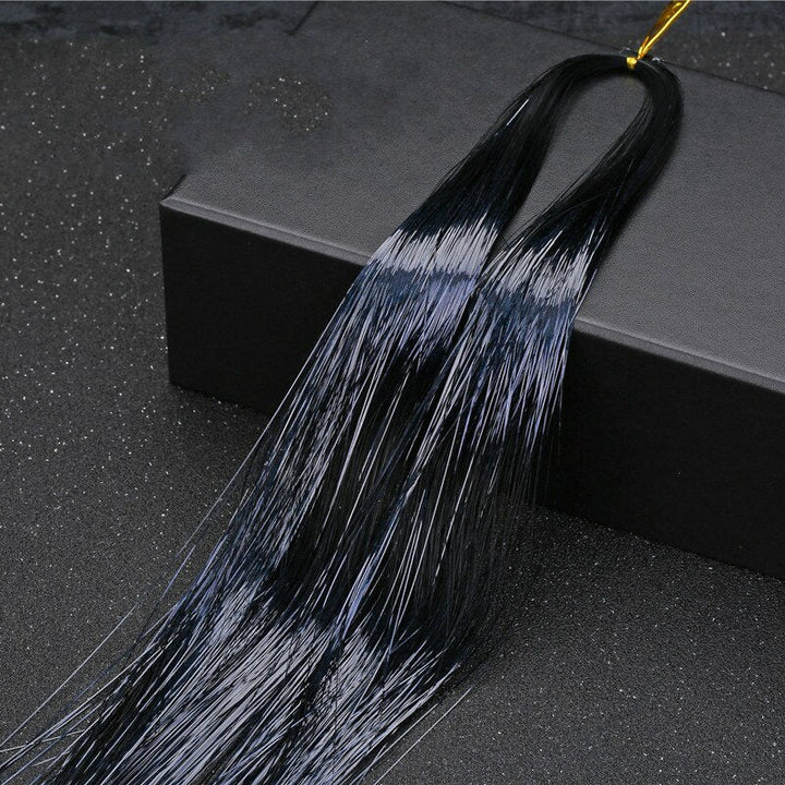Sparkling Tinsel Hair Extension for Relaxed Style