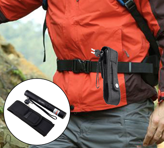 Rechargeable laser pointer with long range and adjustable focus