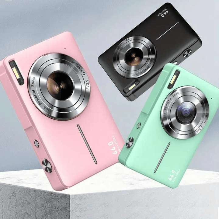 Vintage Digital Camera with 1080p Video - Captured Moments