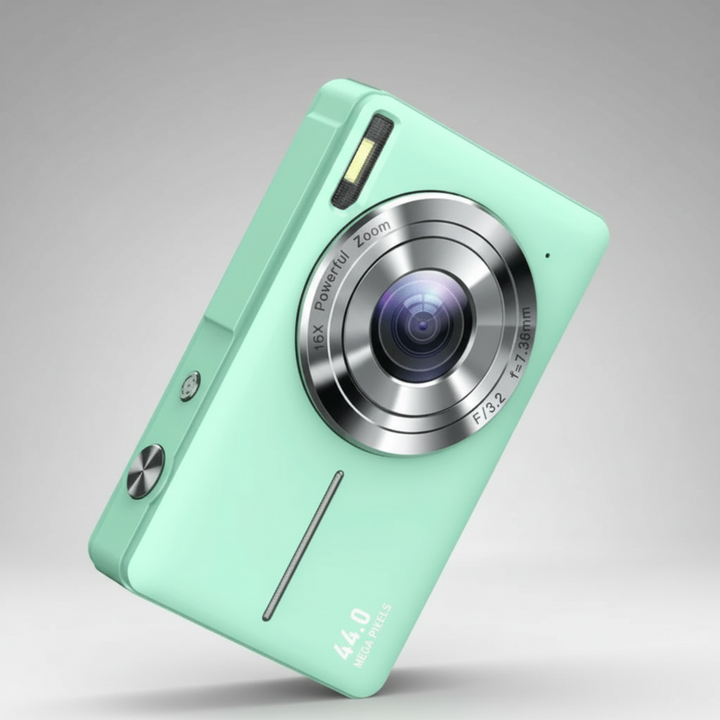 Vintage Digital Camera with 1080p Video - Captured Moments