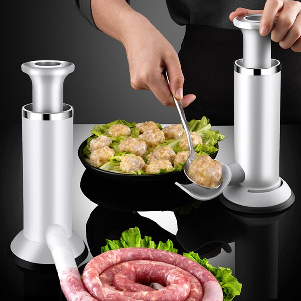 Handheld pölsemaker for hamper use