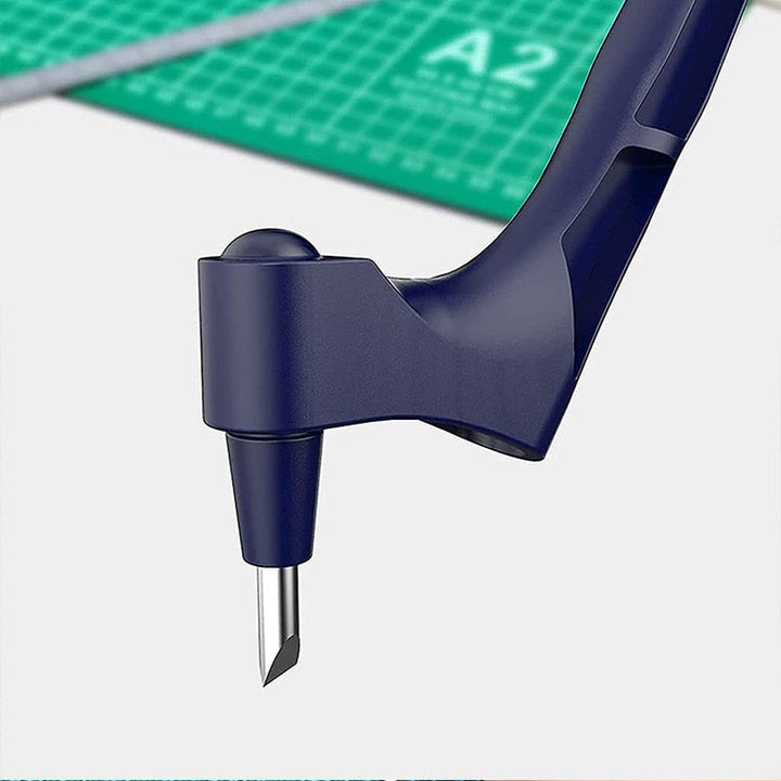 Handheld roter only precision knife for creative project