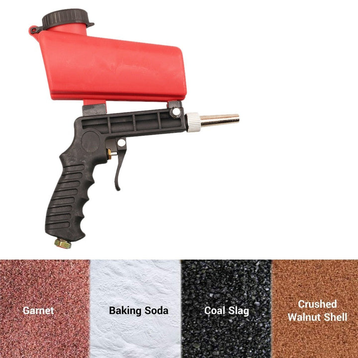 Handheld sandb lock for effective cleaning