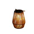 Handwoven Solar Lamp for Atmospheric Garden Lighting