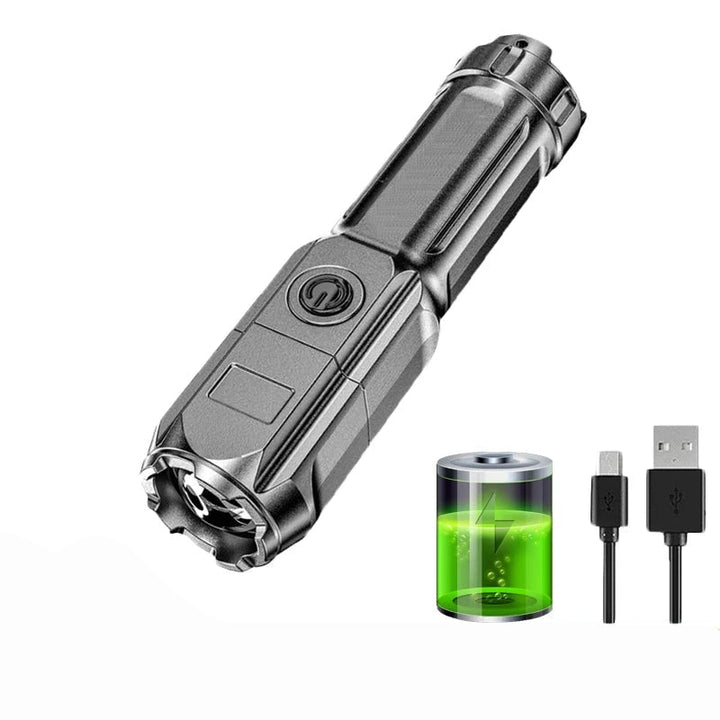 High-brightness flashlight for outdoor use
