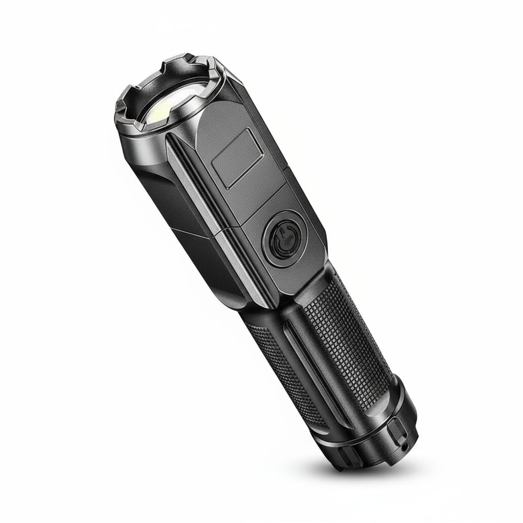 High-brightness flashlight for outdoor use