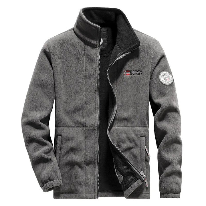 Thick polarfleece jacket for men - warm &amp; robust