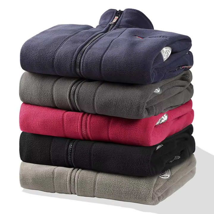 Thick polarfleece jacket for men - warm &amp; robust
