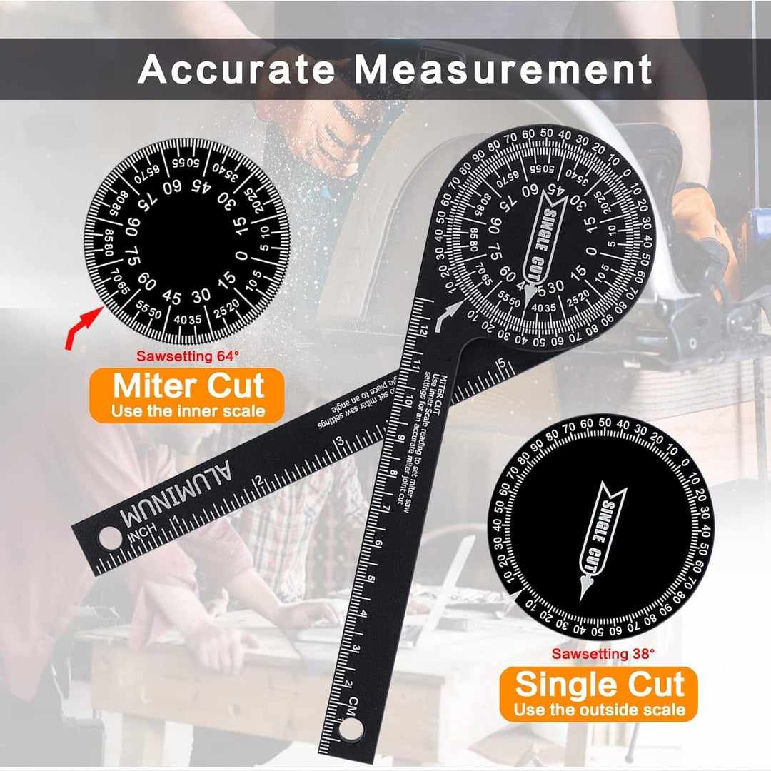Gjäringssag Vinkelmåler - Precis Measurement for Tömrerarbeid