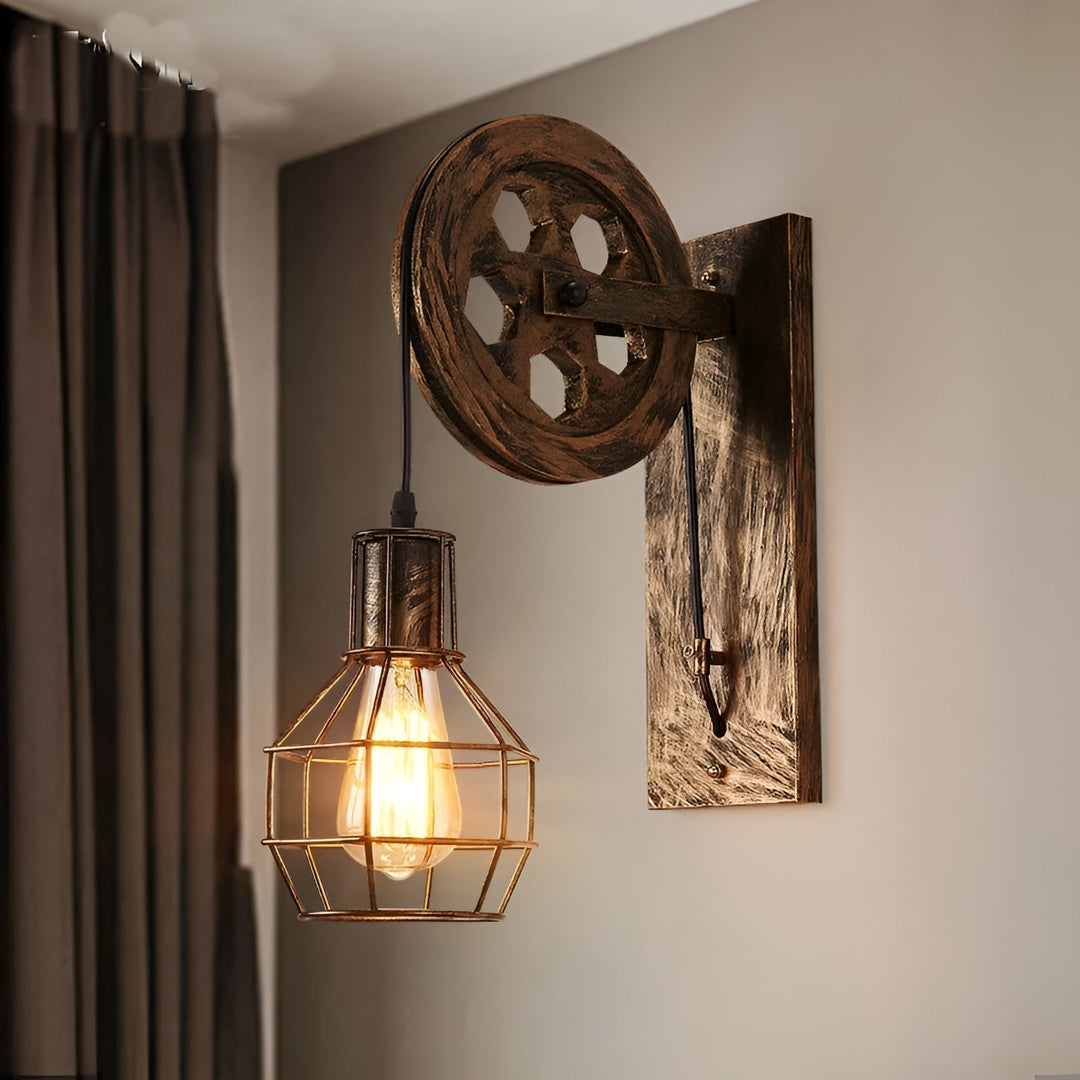 Industrial LED Wall Lamp for Living Room | Modern Design Lighting