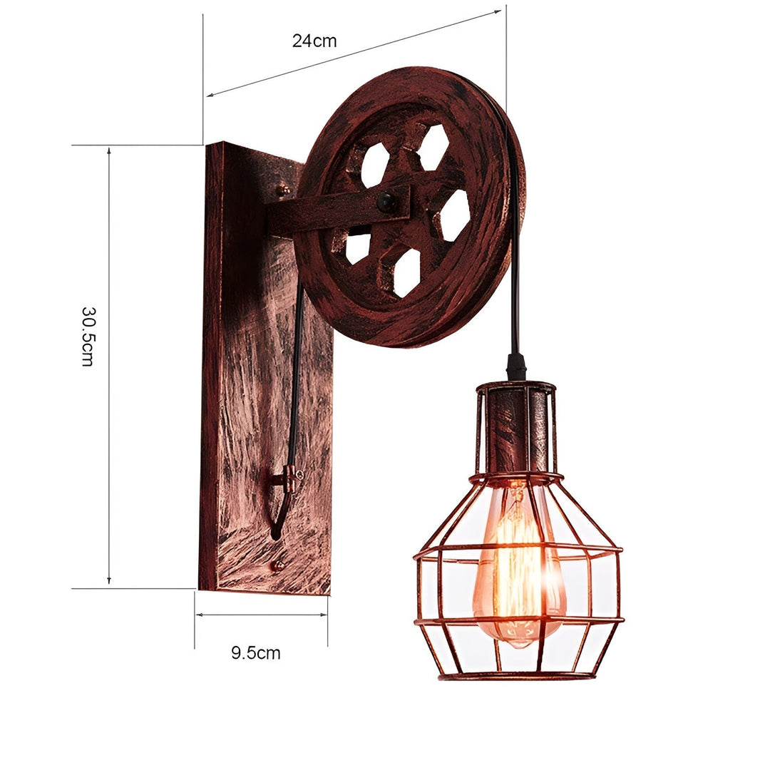 Industrial LED Wall Lamp for Living Room | Modern Design Lighting