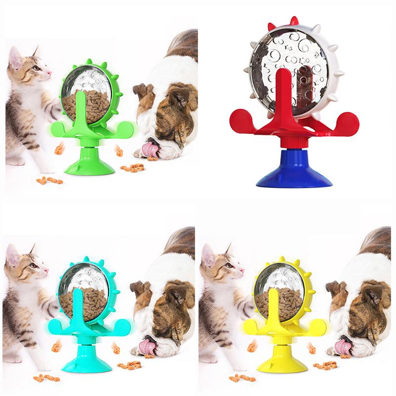Windmill Pet Feeder Toys - Interactive and Robust
