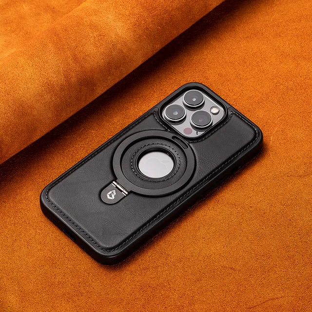 iphone-deksel with magnetic tripod and qi-kompatibilitet