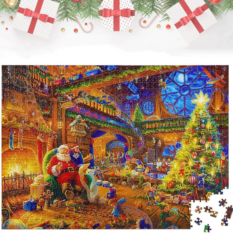 Julepuslespill Advent calendar - 24 Dagars Nedtelling