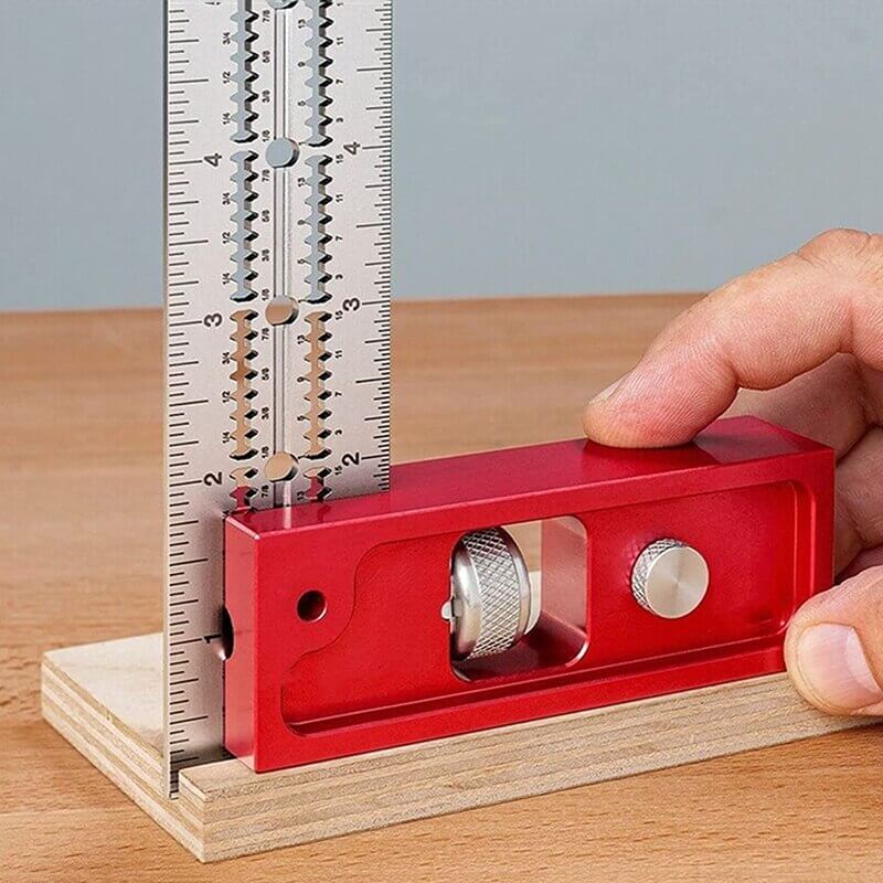 Adjustable Woodworking Ruler for Precision Marking