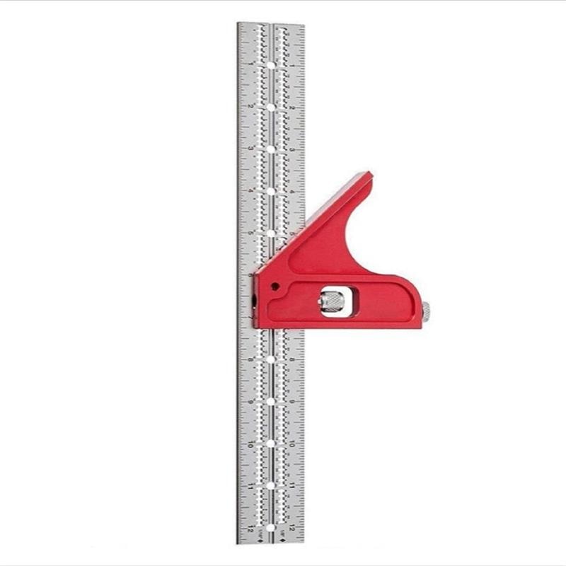 Adjustable Woodworking Ruler for Precision Marking