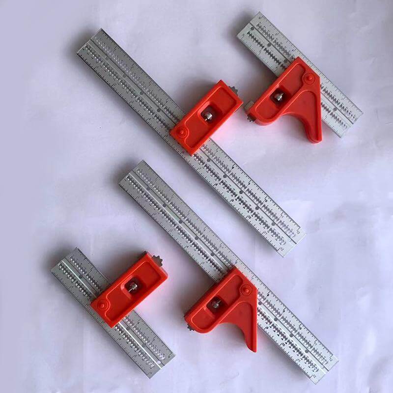 Adjustable Woodworking Ruler for Precision Marking