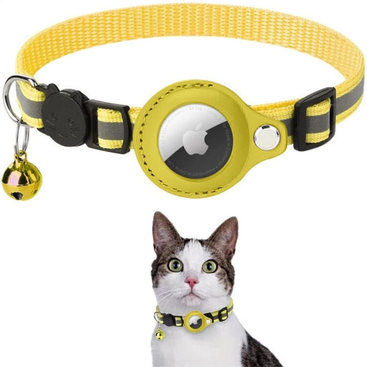 Cat Collar with GPS Tracking and Reflective, Adjustable