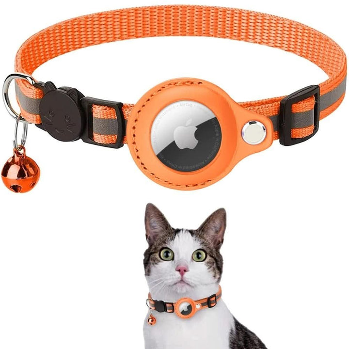 Cat Collar with GPS Tracking and Reflective, Adjustable